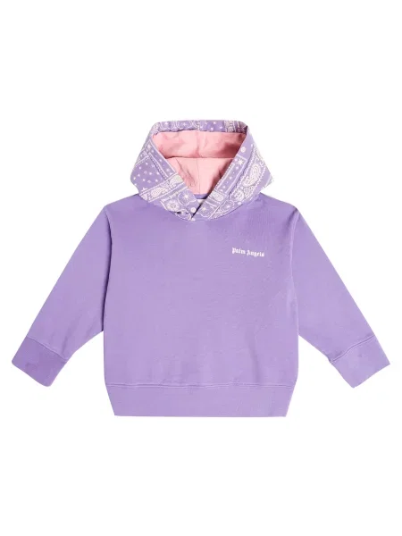 Hoodie Palm Angels μωβ