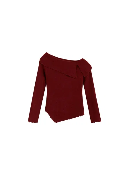 Scalpers Pulover roşu închis