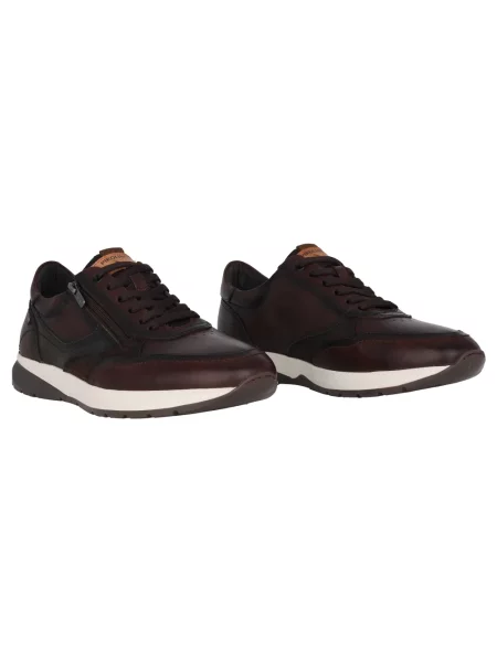 Sneakersy Pikolinos skórzane brązowe