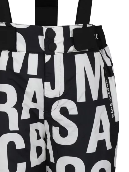 Pantaloni de schi copii Marc Jacobs negru