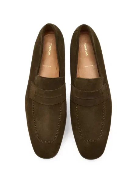Pantofi loafer Tom Ford verde
