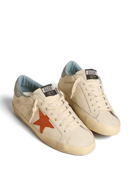 Viseltes hatású sneaker Golden Goose fehér