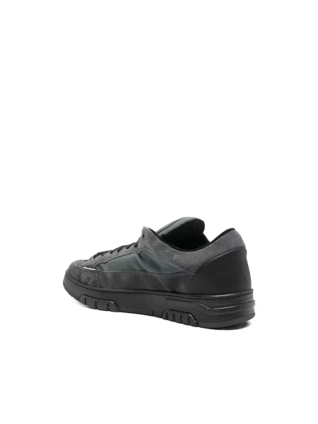 Sneakersy Santha zamszowe casual czarne