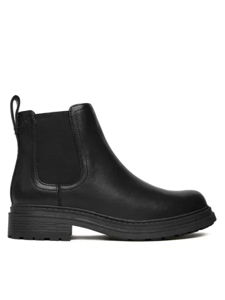 Clarks Členková obuv s elastickým prvkom Lane čierna