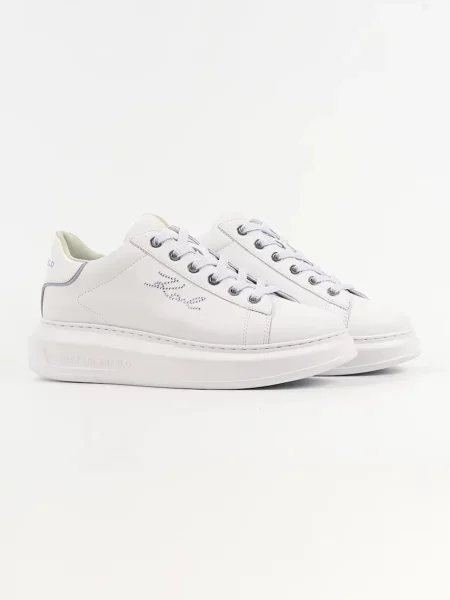 KARL LAGERFELD Sneakersy Kapri biela