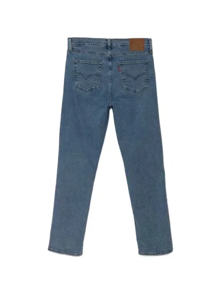 Retro lepršave traperice Levi's® lepršave s izlizanim efektom plava