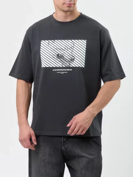 Футболка J.b4 Just Before сіра