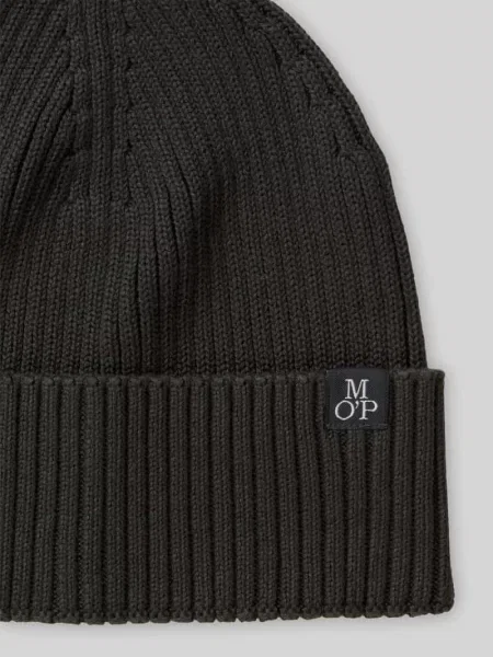 Czapka z naszywką z logo Marc O'polo szara