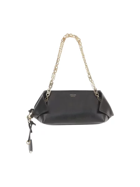 Torebka Ferragamo skórzana czarna