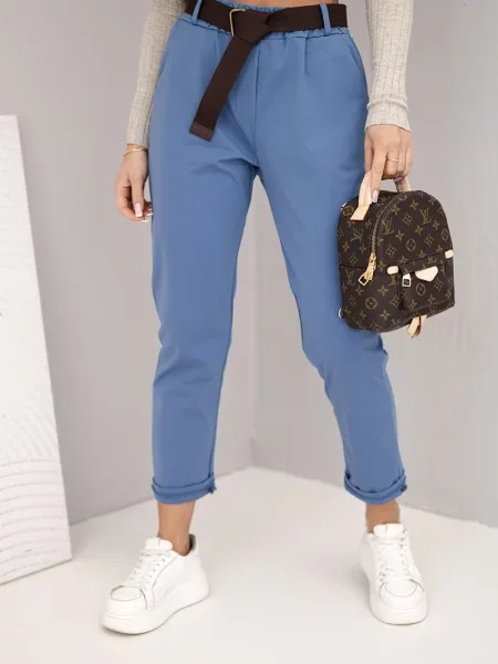 Pantaloni Kesi Włoski alb