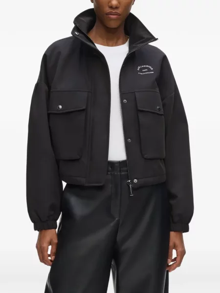 Geacă Karl Lagerfeld cu imagine negru