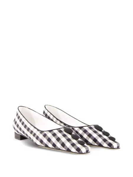 Balerini Manolo Blahnik alb