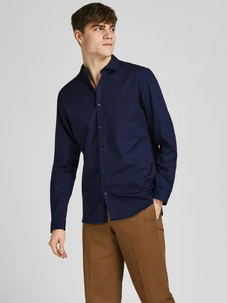 JACK & JONES Cămașă Cardiff' albastru