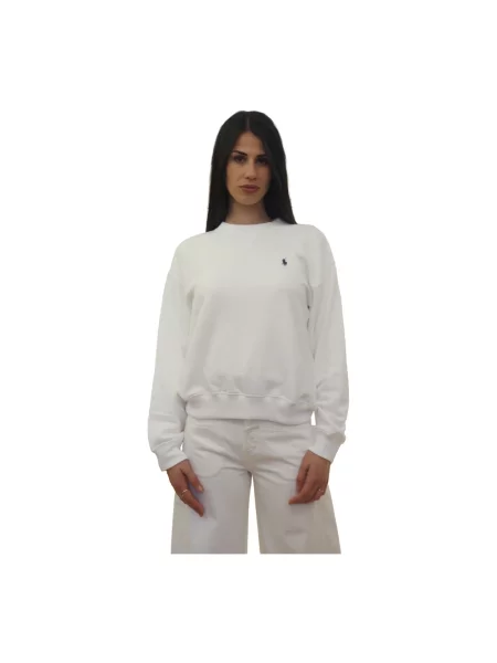 Bluza nierozpinana Ralph Lauren biała