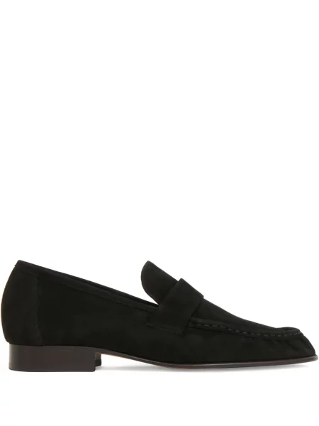 Loafers Mansur Gavriel s volány černé