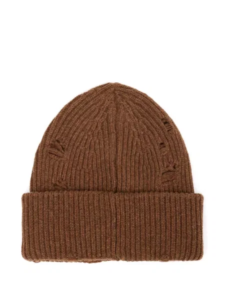 Căciulă Mm6 Maison Margiela tricotate maro
