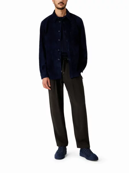Pruhovaný svetr Giorgio Armani modrý