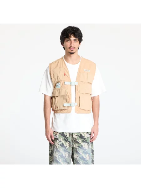 Columbia bezrękawnik sportowy Cove Beach beżowy przejściowy czarna