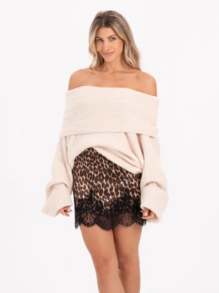 MYLAVIE by Sarah Harrison Pulover off-bela bela