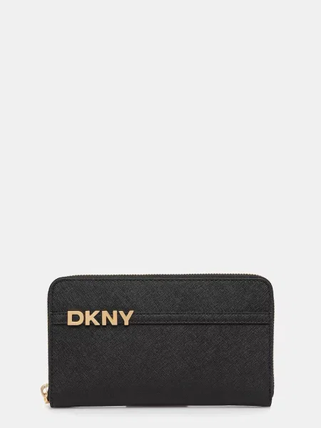 Dkny portofel de piele negru