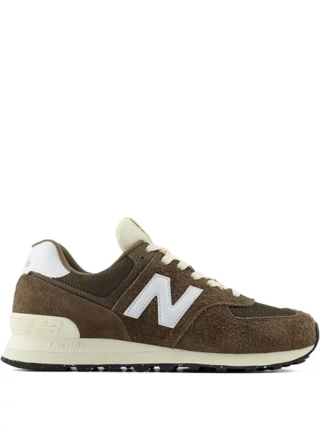 Sneakerși New Balance 574 maro