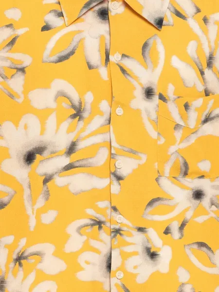 Риза Laneus на цветя жълто