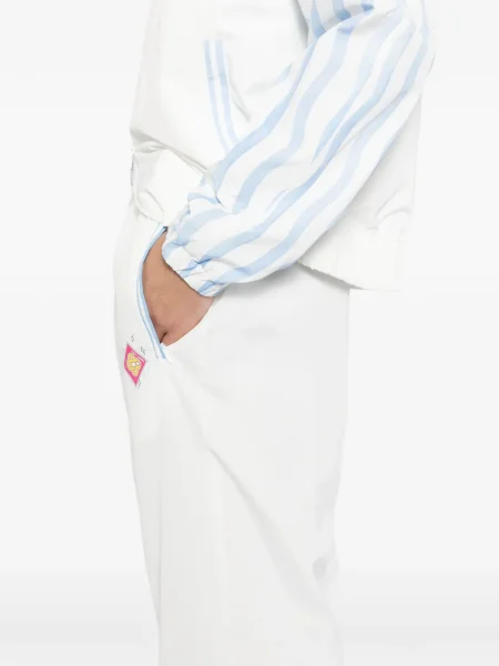Pantaloni Casablanca alb