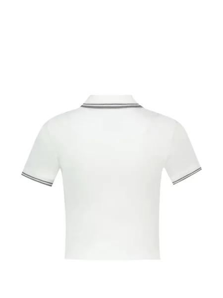 Μικρός polo Vivienne Westwood με κέντημα λευκό