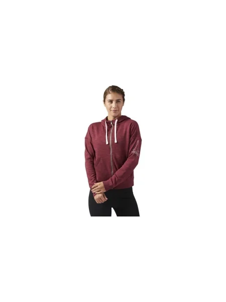 Mikina Reebok Sport vínová