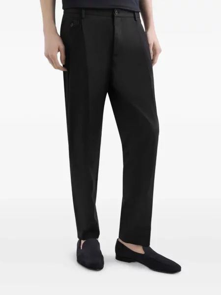 Pantaloni Dolce & Gabbana plisate negru