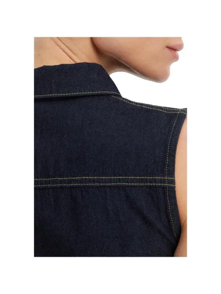 Öltöny denim ruha Morgan kék
