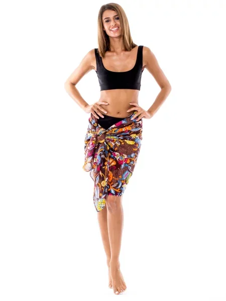 Plavky Fashionhunters hnedá