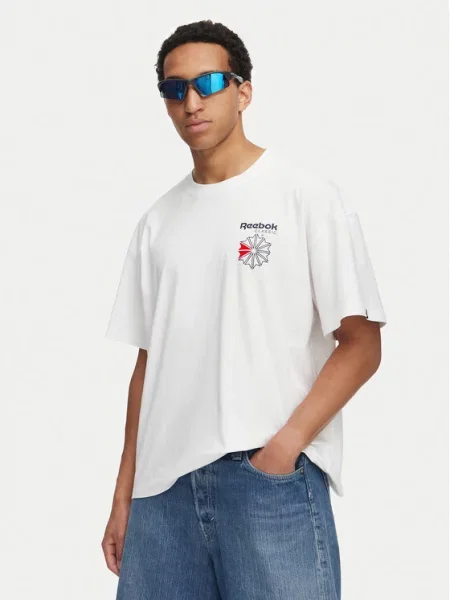 Reebok Majica Dobry bela
