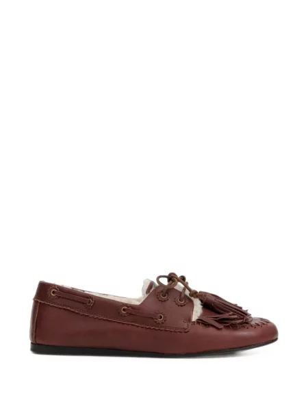 Pantofi loafer Isabel Marant maro