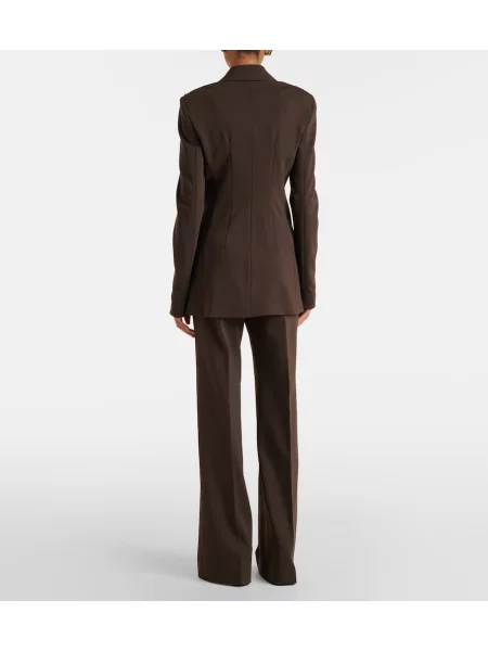 Cu centură pantaloni Sportmax maro