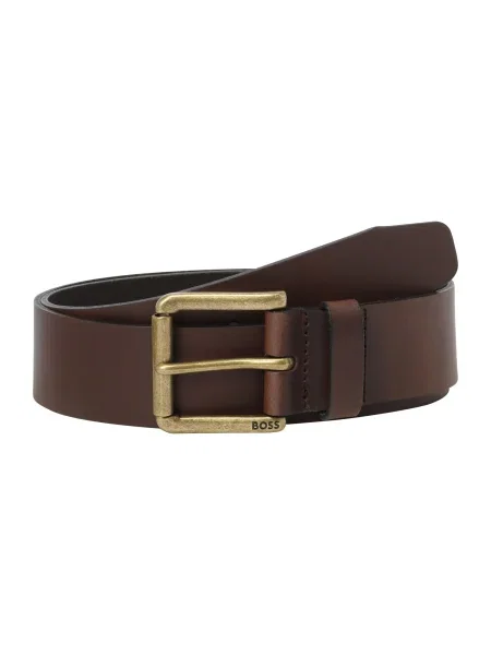 BOSS de piele barbati negru
