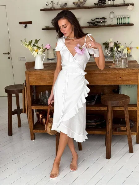 Сарафан ART KNIT бавовна/поліестер білий