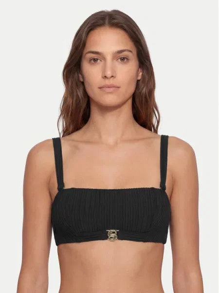 BOSS Gornji del bikini črna