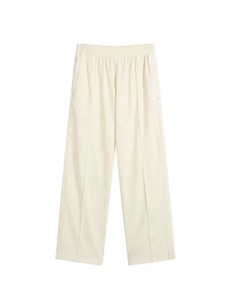 Spodnie baggy Adidas do biegania białe