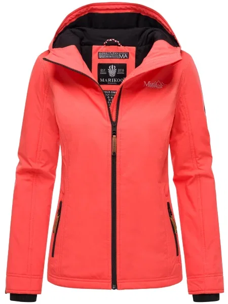 MARIKOO Geacă de primăvară-toamnă Brombeere zmeură roz