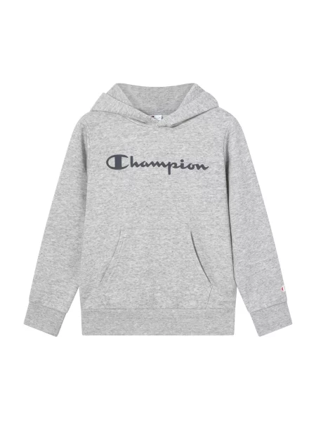Champion Μπλούζα φούτερ γκρι μελανζέ μαύρο