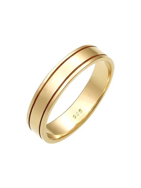 ELLI PREMIUM Inele Paarring Bandring Trauring' auriu