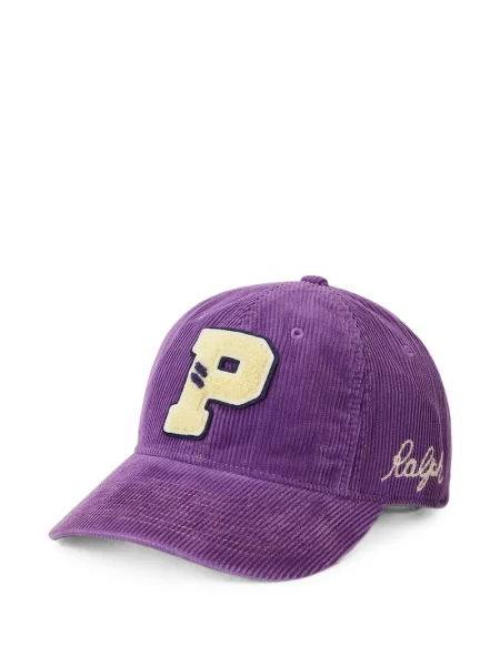 Șapcă Polo Ralph Lauren cu broderie de catifea cord clasică negru
