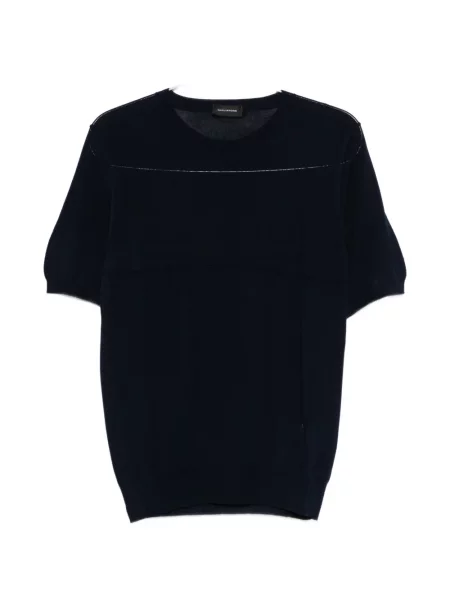 Tricou Tagliatore cu decolteu rotund albastru