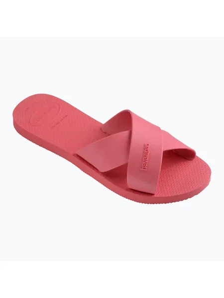 Papuci pentru femei Havaianas Aqua pink porcelain roz