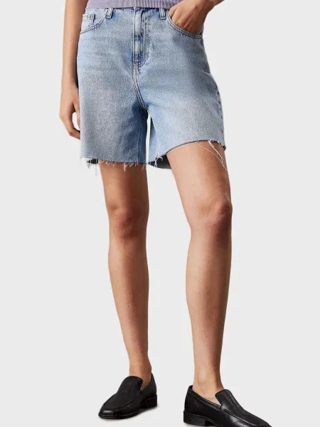 Короткие бермуды Calvin Klein Jeans голубые