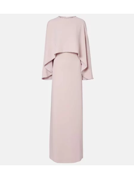 Rochie Costarellos de cristal roz