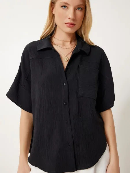 Happiness İstanbul Bluză negru