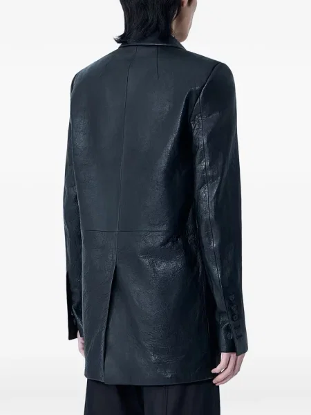 Μονόστομος μπλέιζερ Rick Owens μαύρο