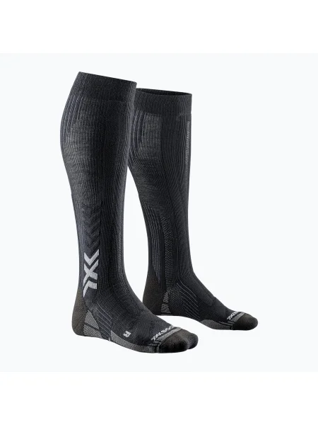 X-Socks Mountain Expert Merino Otc черни/въглени чорапи за трекинг черно